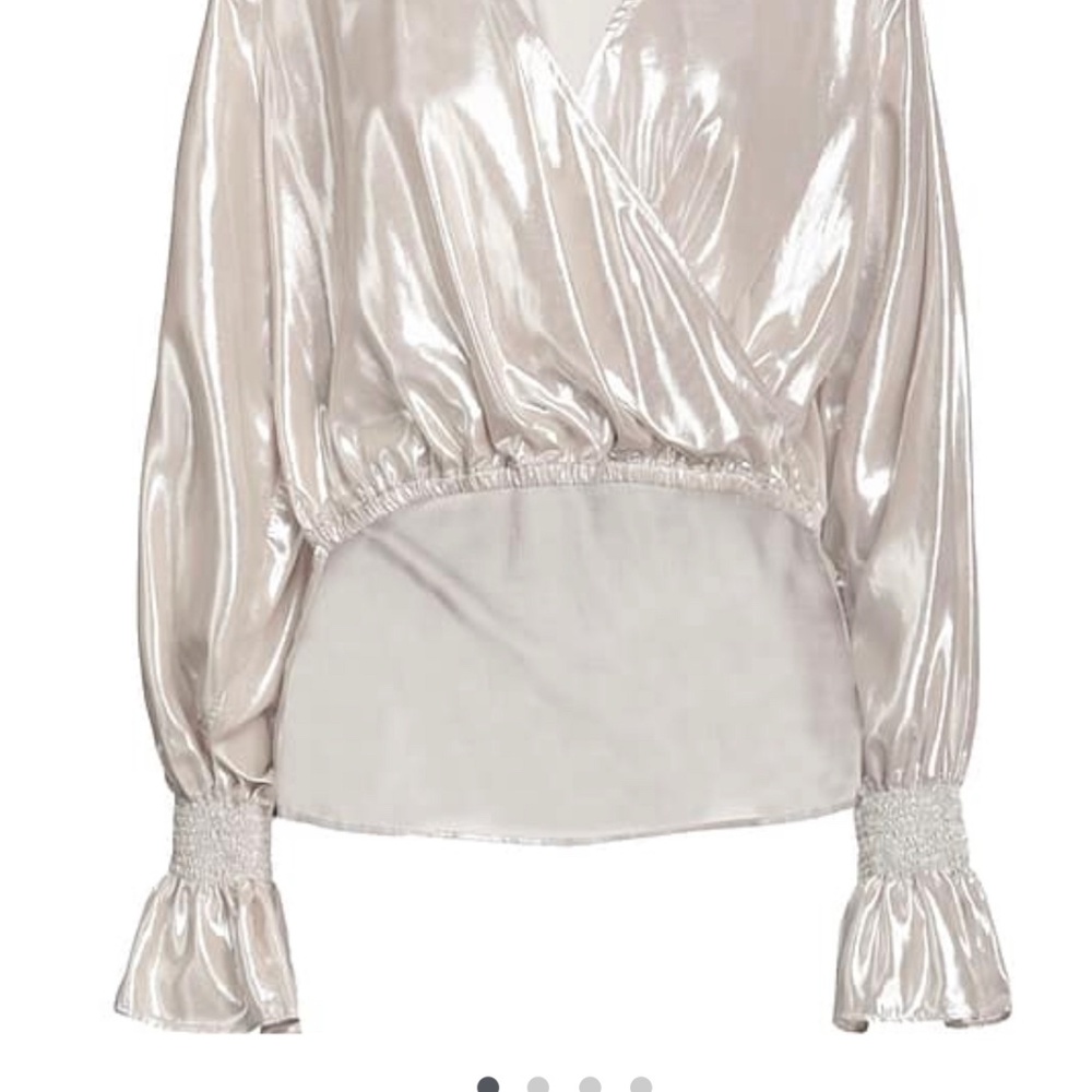 PINKO Maionese Platinum Top Size Medium NWT